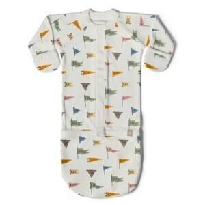 Goumi Kids 24 Hour Convertible sleeper Baby Gown 3-6 months NWT Affirmations